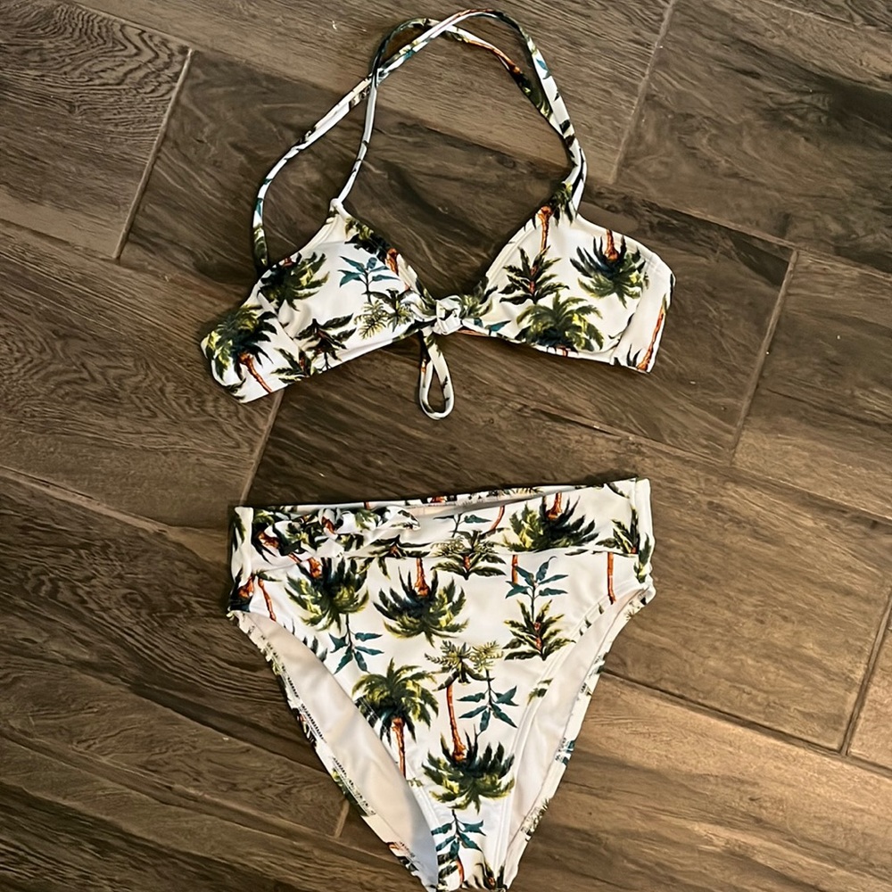 Target bikini top and high waisted bottom